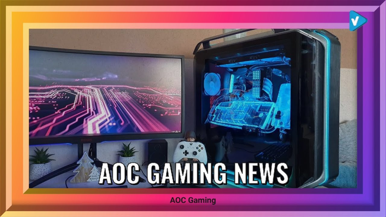 #AOC Gaming News: Wow! What a beautiful #battlestation! The AG352UCG6 makes the perfect combo with