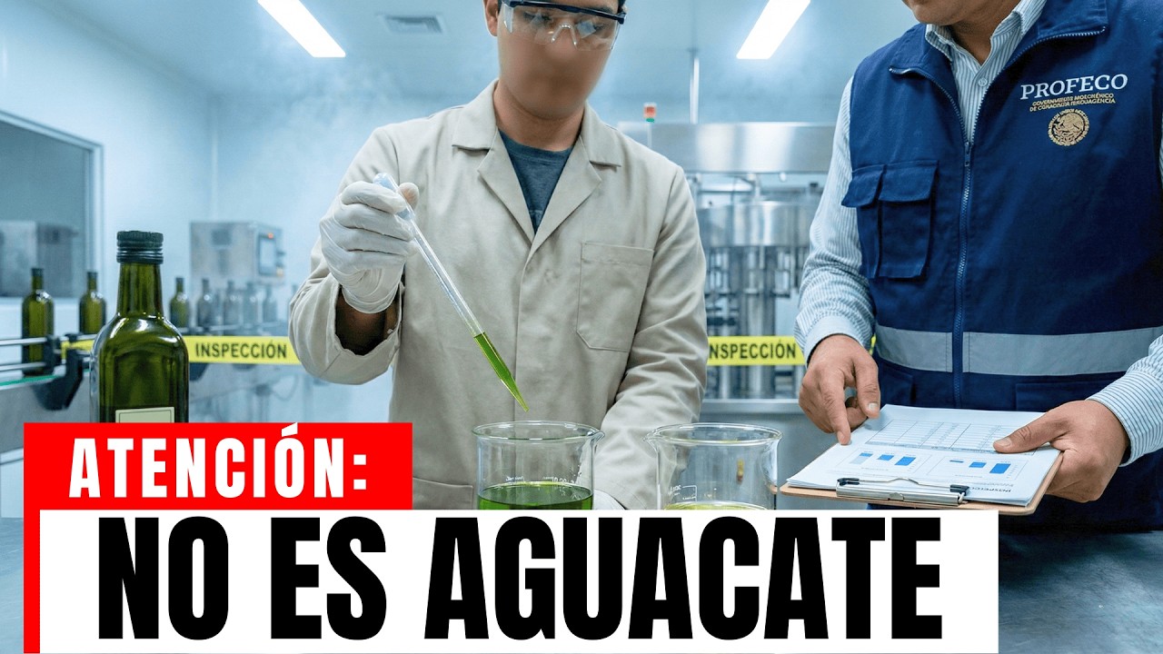 Aceite de Aguacate a $85 es IMPOSIBLE: Soya Podrida Pintada de Verde (Oro Verde Falso)