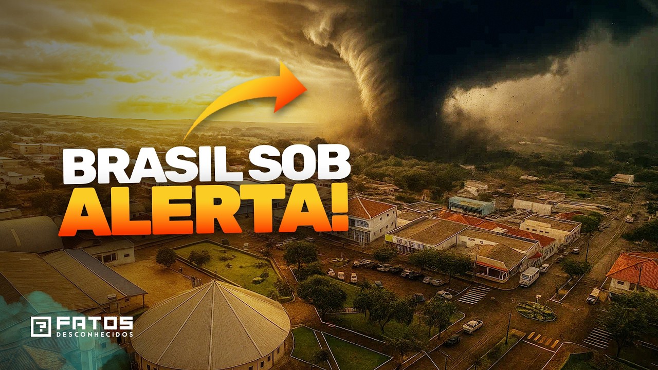 Tornado F3 destrói cidade do Brasil e pode destruir mais cidades!! - Entenda o caso!
