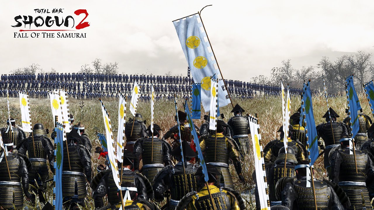 Shogun 2 FOTS - Battle of Toba-Fushimi 1868 (鳥羽・伏見の戦い) | Very hard | HD models | Real rifles sound
