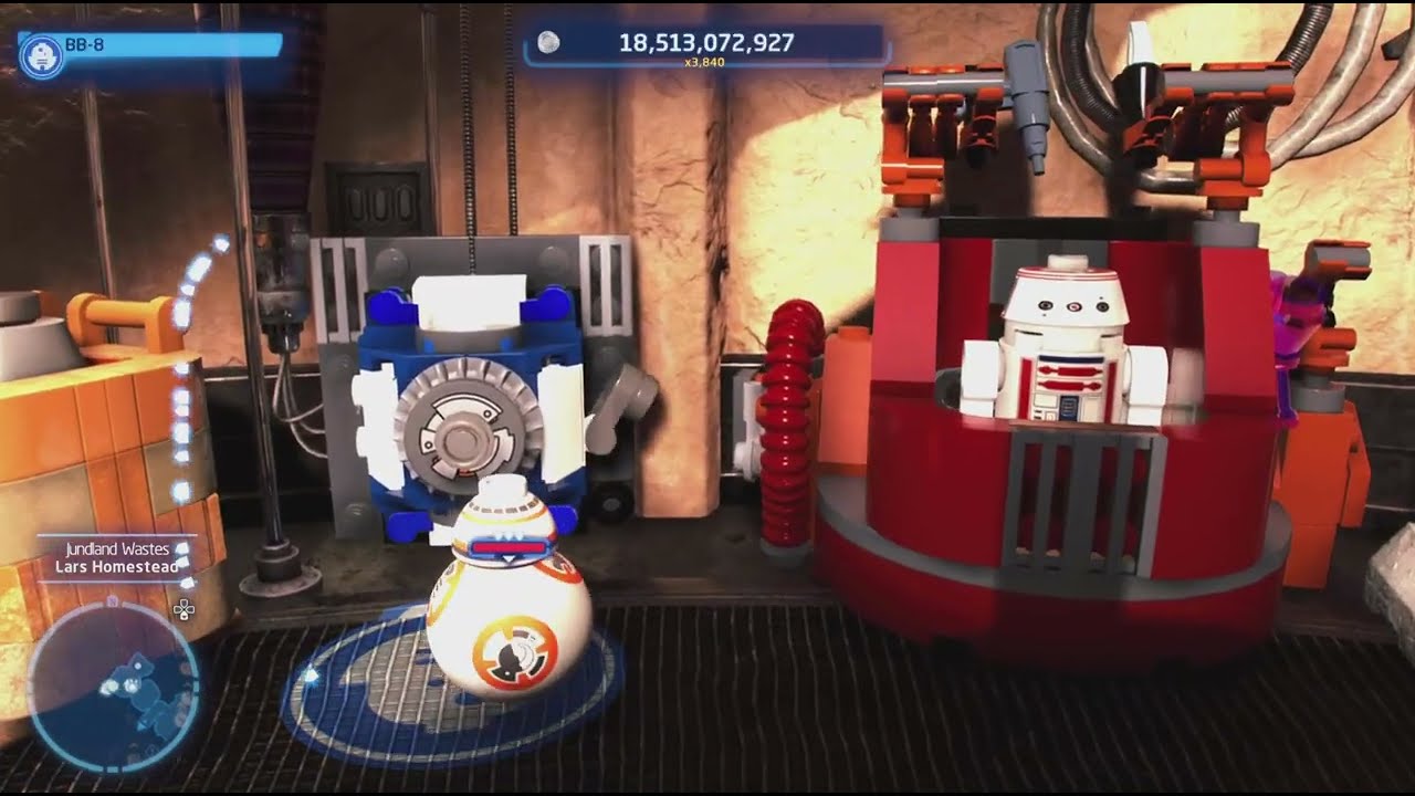 PS5 Lego Star Wars The Skywalker Saga Tatooine Judland Wastes Free Roam Part 1