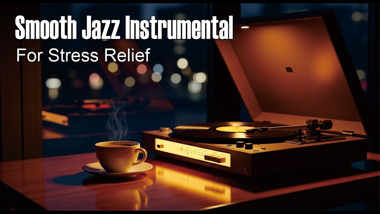 Relaxing Jazz Saxophone Instrumental for Stress Relief