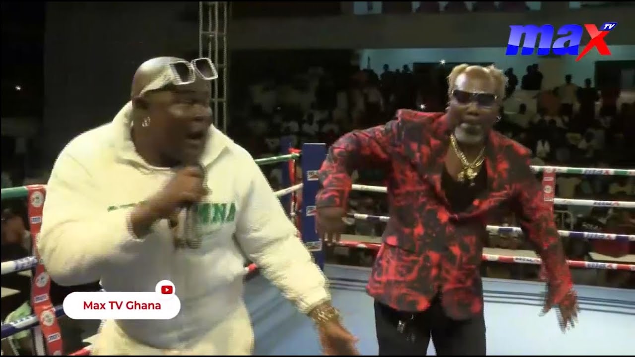 BUKOM BANKU AND AYITEY POWERS PROVIDING FANS PREMIUM ENTERTAINMENT AT THE BUKOM BOXING ARENA