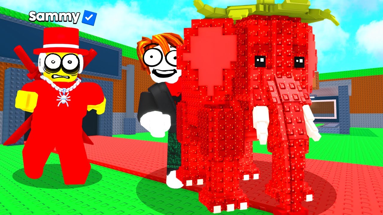 🍓 ROUBEI O ELEFANTE DO SAMMY DONO ROUBE UM BRAINROT 😏 (NÃO GOSTOU E VAI ME BANIR)