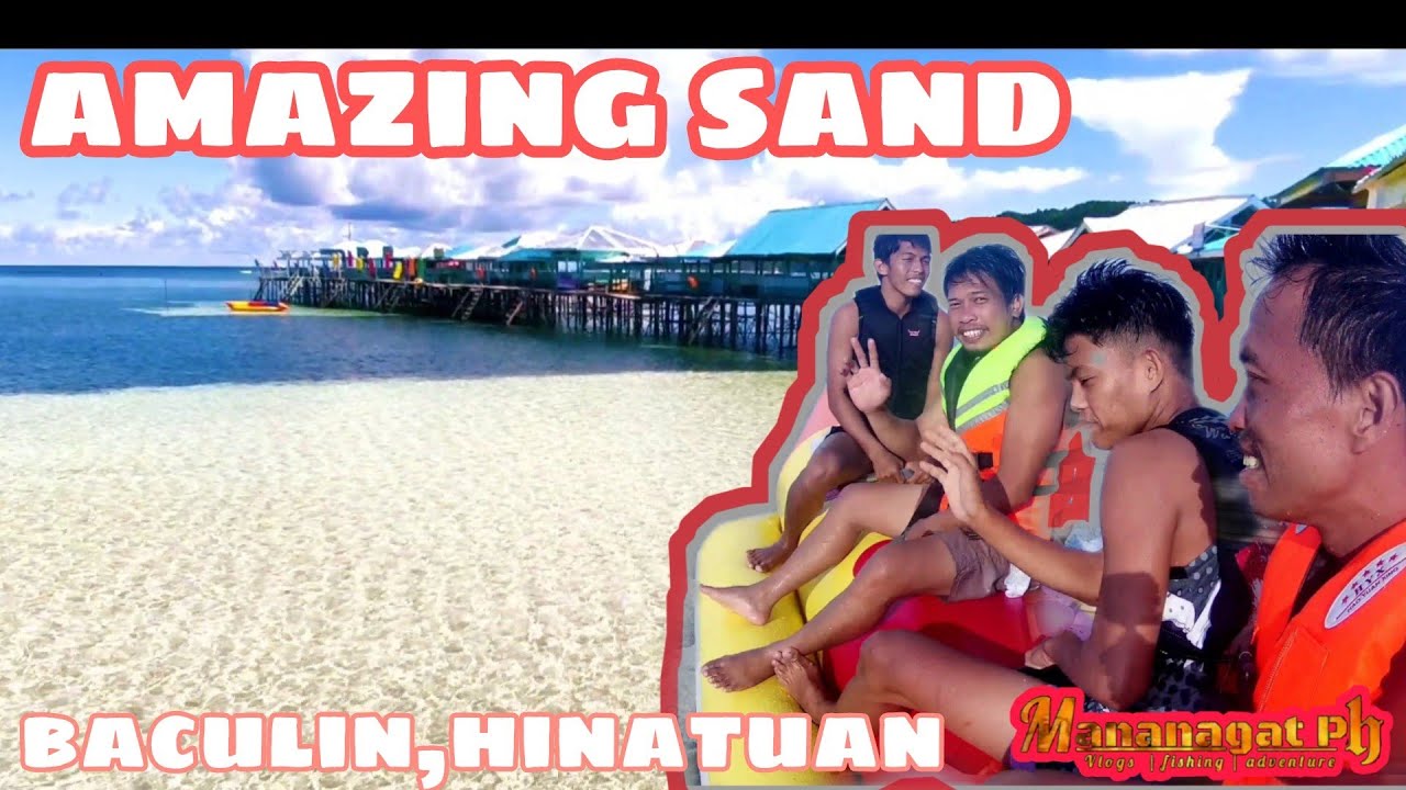 AMAZING SAND BACULIN HINATUAN | MANANAGAT PH travel adventure | surigao del sur