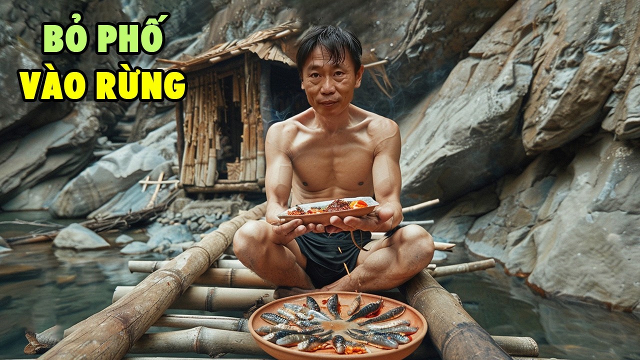 Sinh Tồn Việt Nam: Luyện Sắt Xây Biệt Thự Bên Suối – Người Đàn Ông Khiến Ed Stafford Phải Câm Nín!