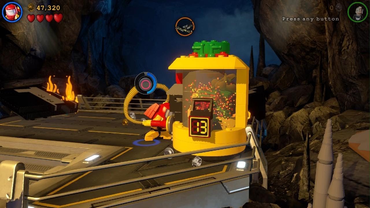 playing EGO Batman 3:  king W 64