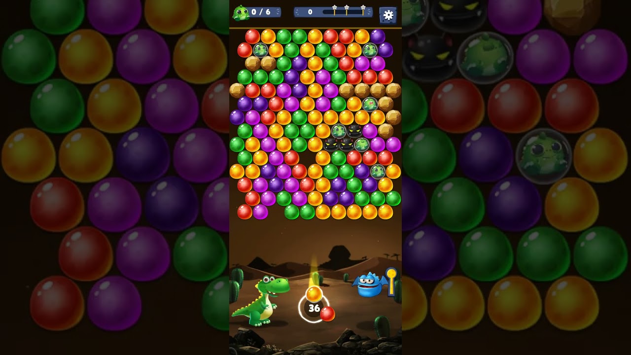 Jogo de bolinhas coloridas bubble shooter