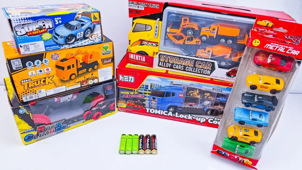 Miniature Trucks Of Construction Vehicle For Crane Truck, Dump Truck, Excavator, Mixer Truck