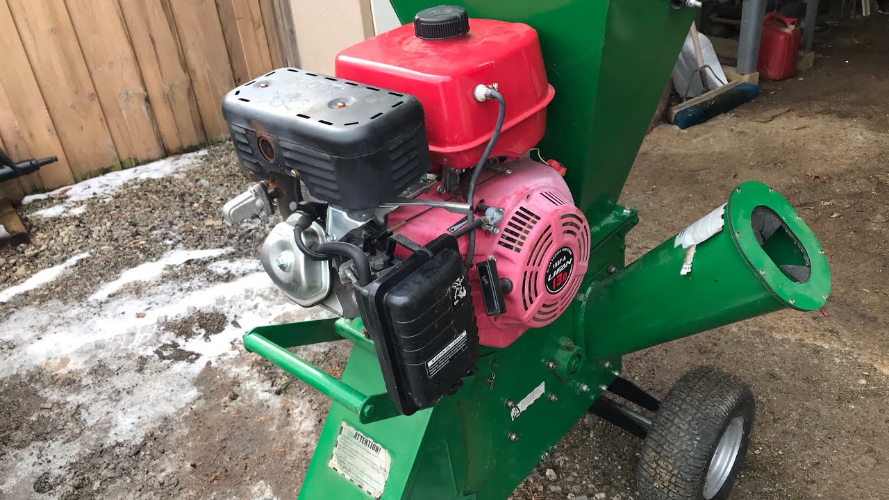 Rozdrabniarka gałęzi naprawa sprzęgła / Wood chipper clutch repair