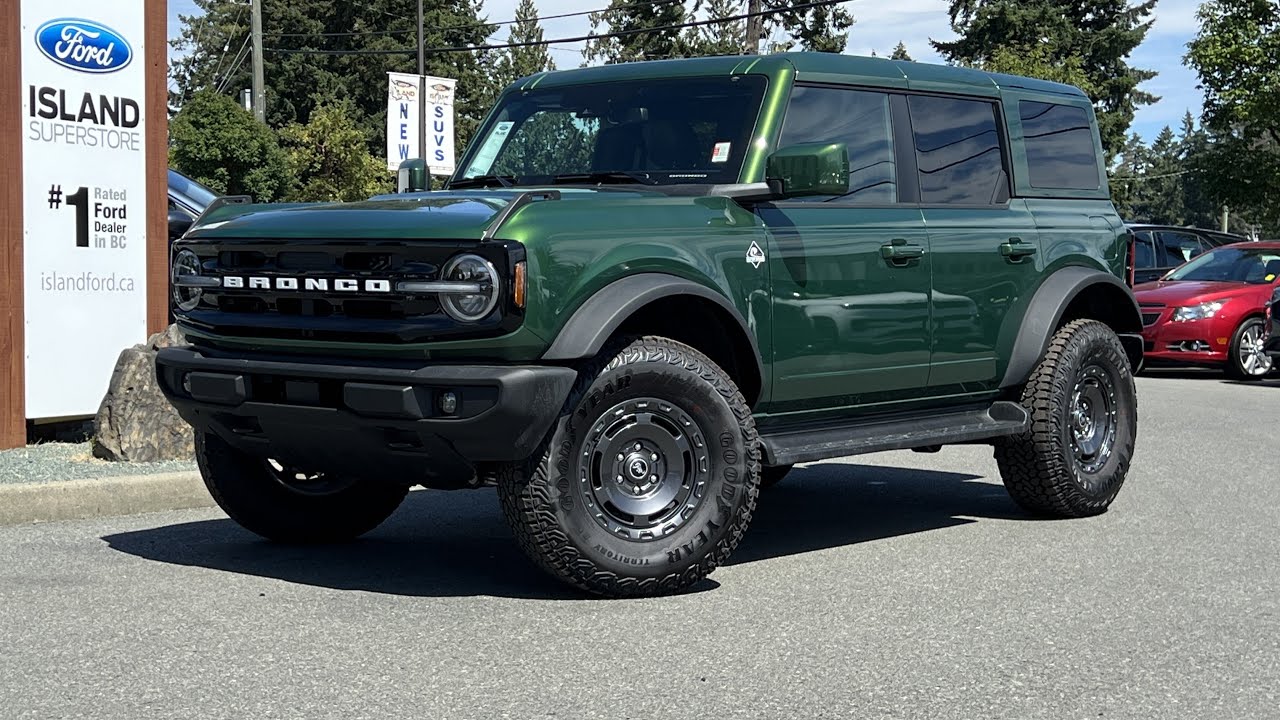 2025 Ford Bronco Outer Banks + G.O.A.T Modes, Removable Hardtop,  Review | Island Ford 25577