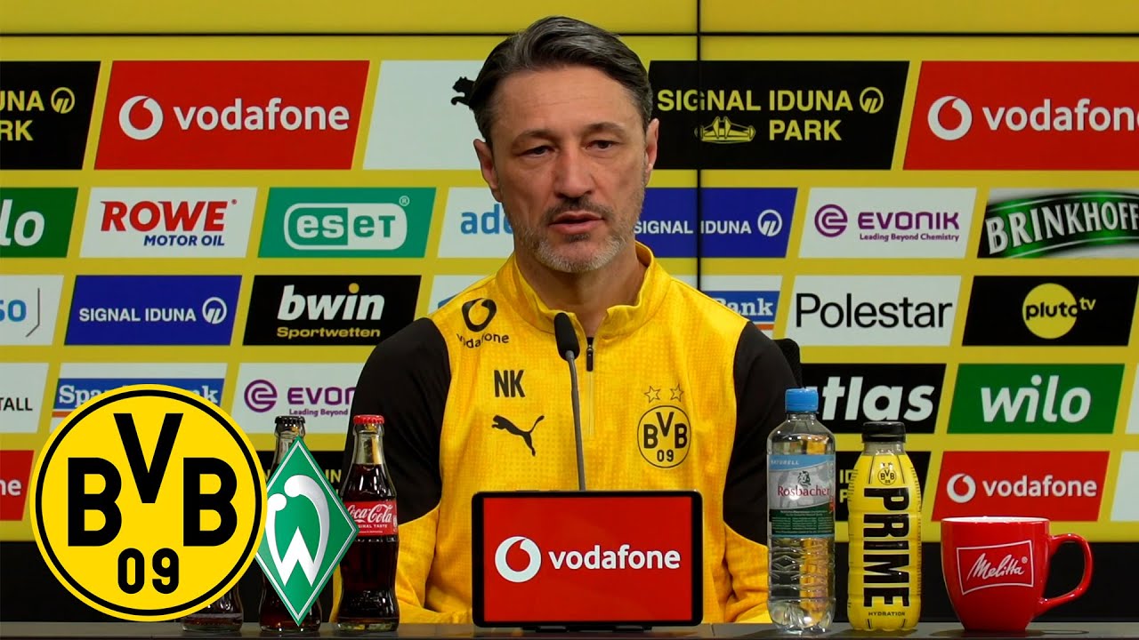 Kovac: „Wünsche mir, dass wir Spiele früher entscheiden!“ | PK vor BVB – Werder Bremen