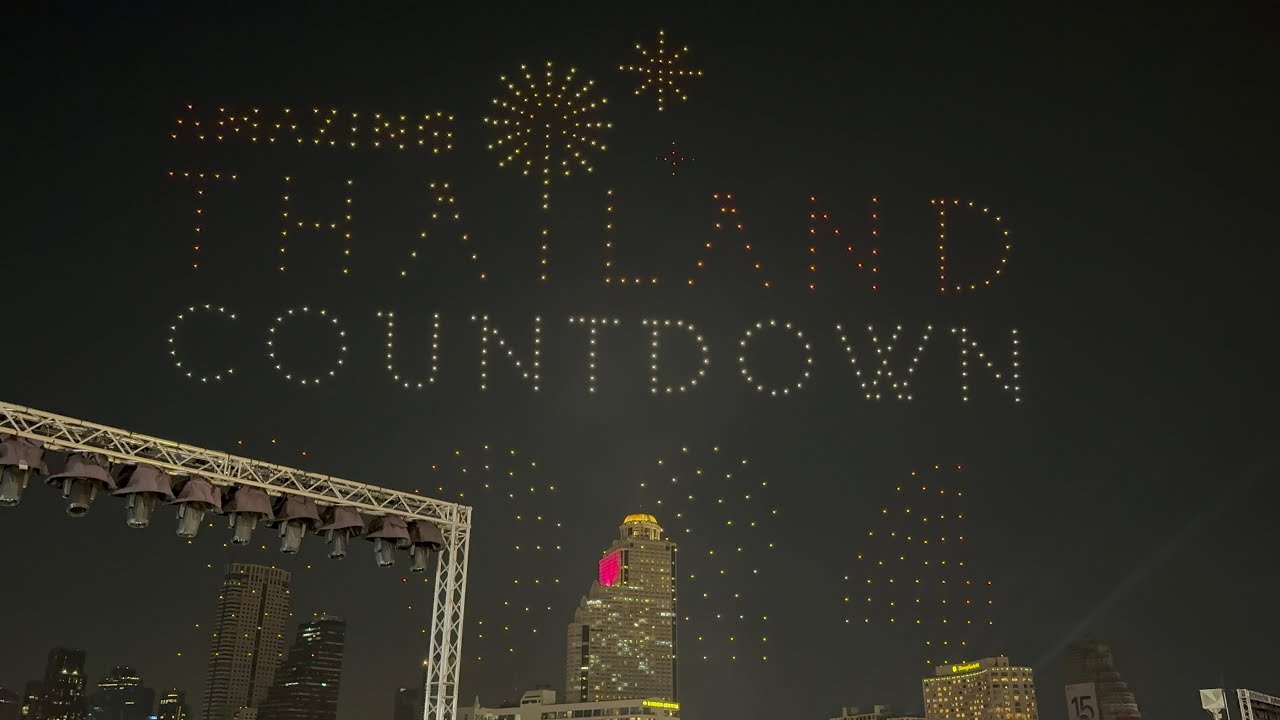 The Revolutionary Phenomenon of SIAM | 3D Drone Celebration Show | @ICONSIAM | 4K