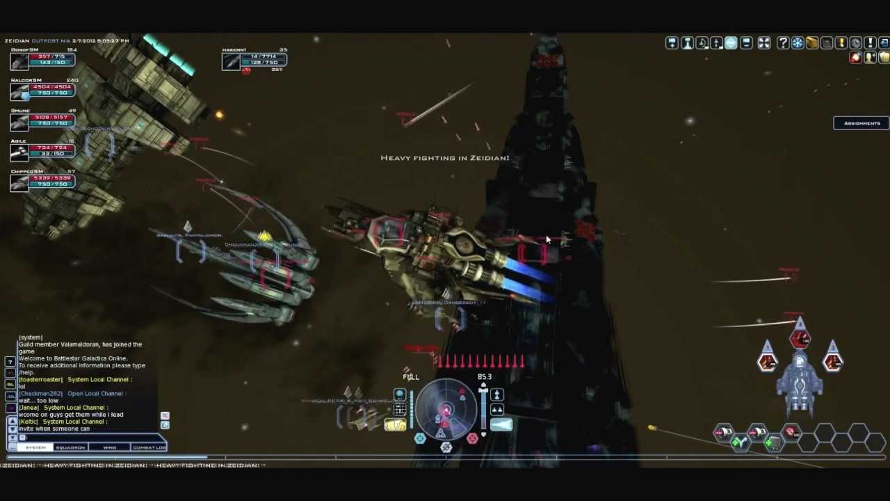 Battlestar Galactica Online - Nuke Video ofSM