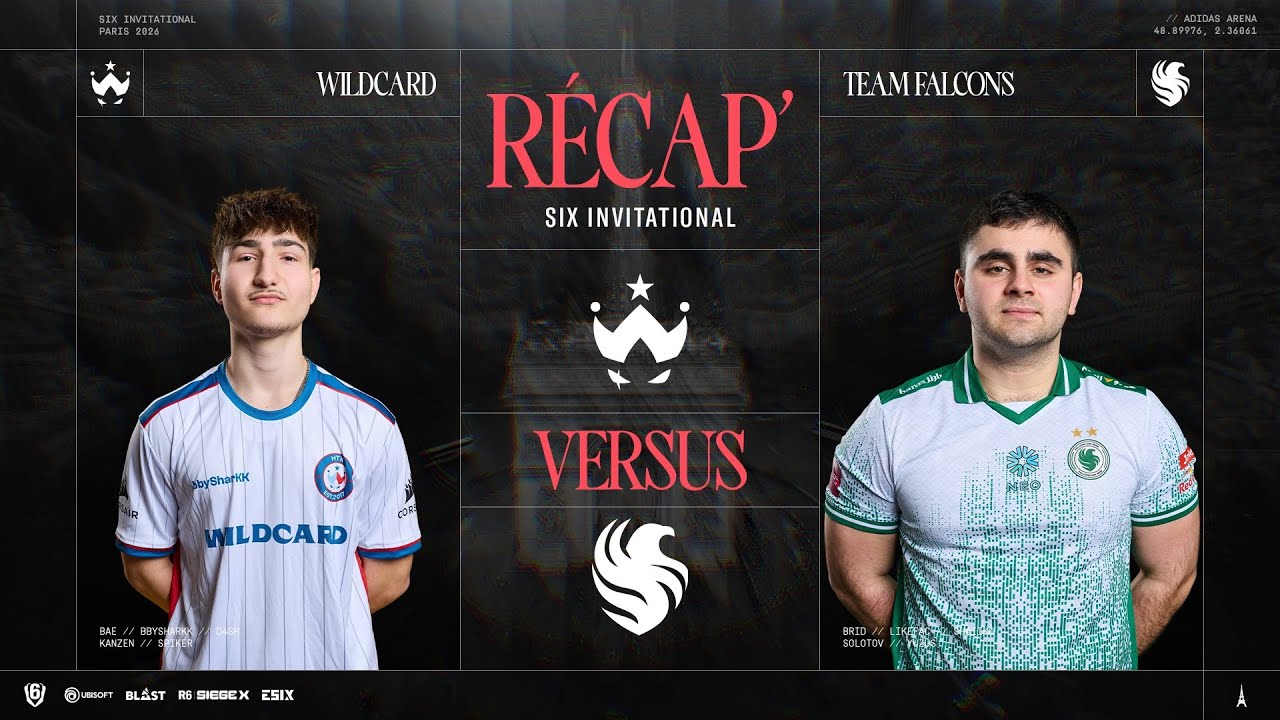 Récap Six Invitational 2026 - Group Stage / Groupe B / Day 3 - Wildcard vs Team Falcons