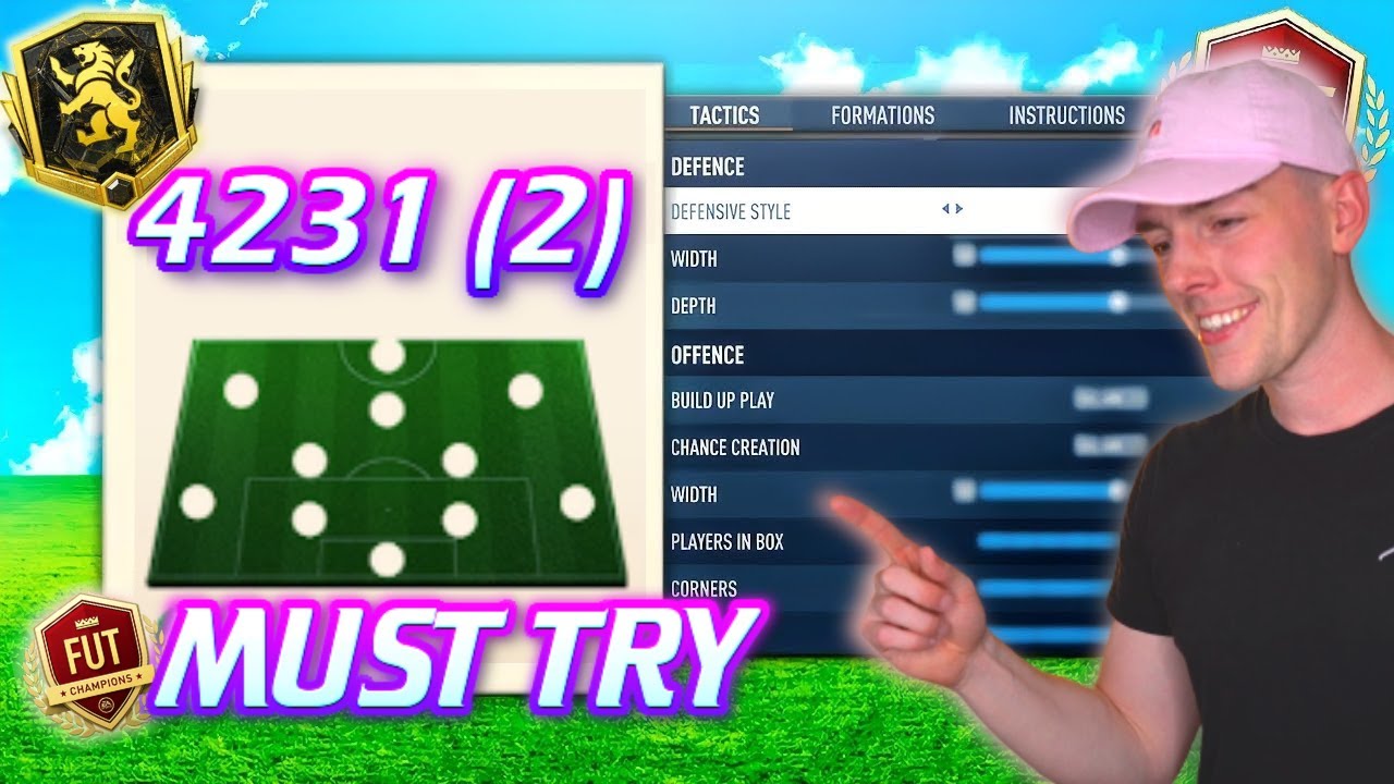 BEST 4231(2) CUSTOM TACTICS (POST PATCH) FIFA 23 ULTIMATE TEAM
