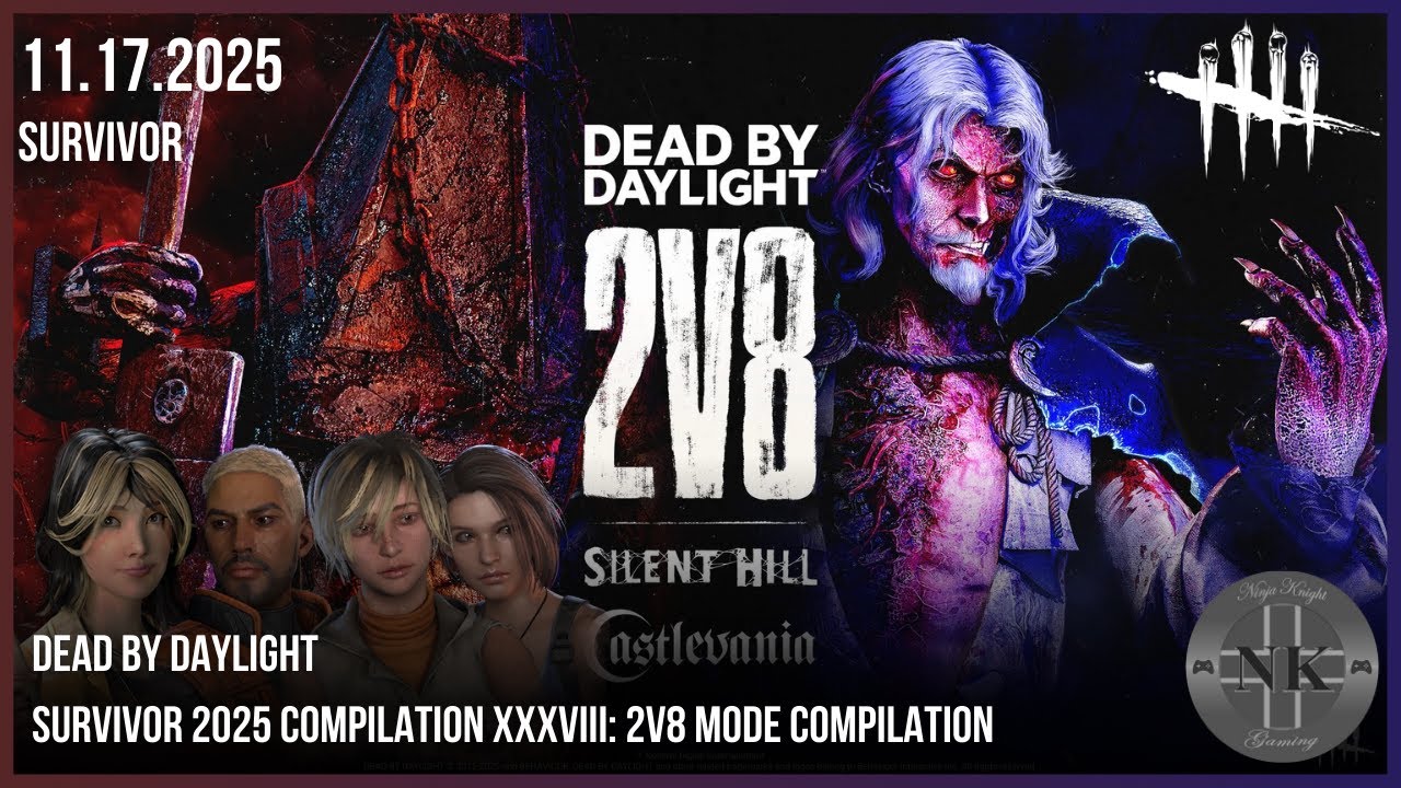 DBD - Survivor 2025 Compilation XXXVIII: 2v8 Mode Compilation (Silent Hill X Castlevania)