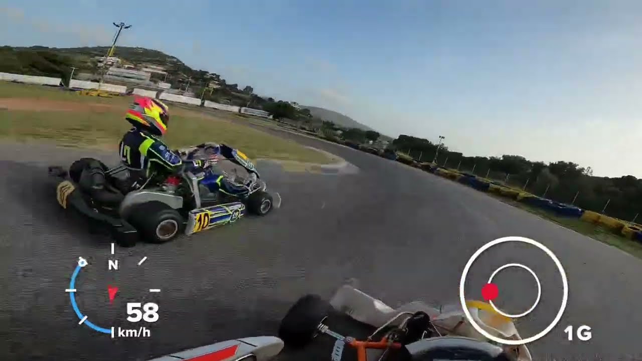Trying to catch up with another Kart during Practice - Speed Force