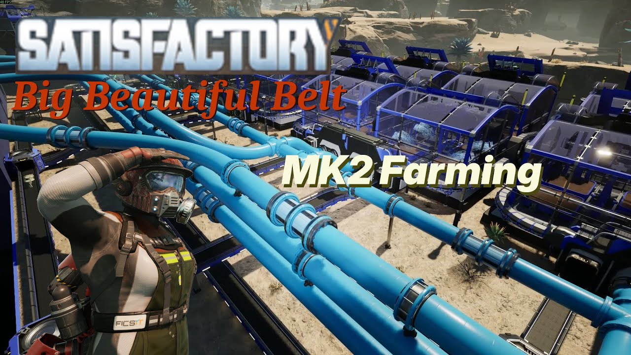 Satisfactory with Mods 008 | MK2 Farming