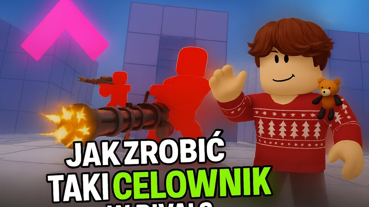 Jak zrobić najlepszy celownik w rivals w roblox #roblox #games 