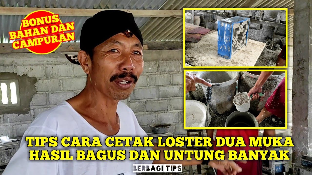 Cara Cetak Loster Dua Muka Bagus Maksimal Tidak Mudah Retak [Menjawab Pertanyaan]