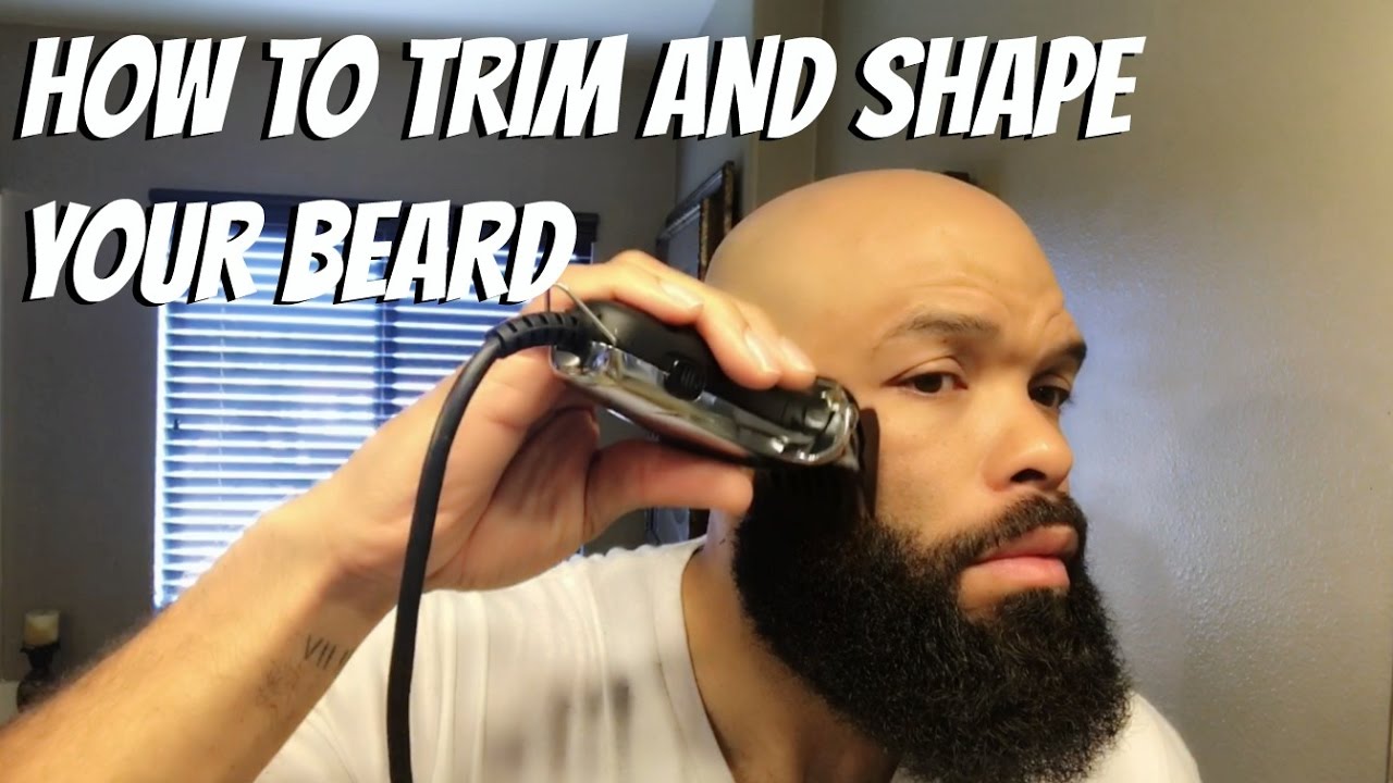 How to Trim and Shape your Beard
