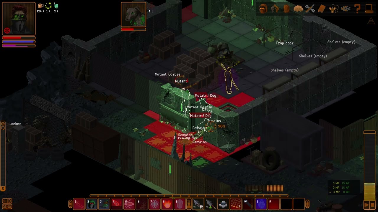 Underrail MT Spear (Depot A North, lvl 11, nuDOMINATING)