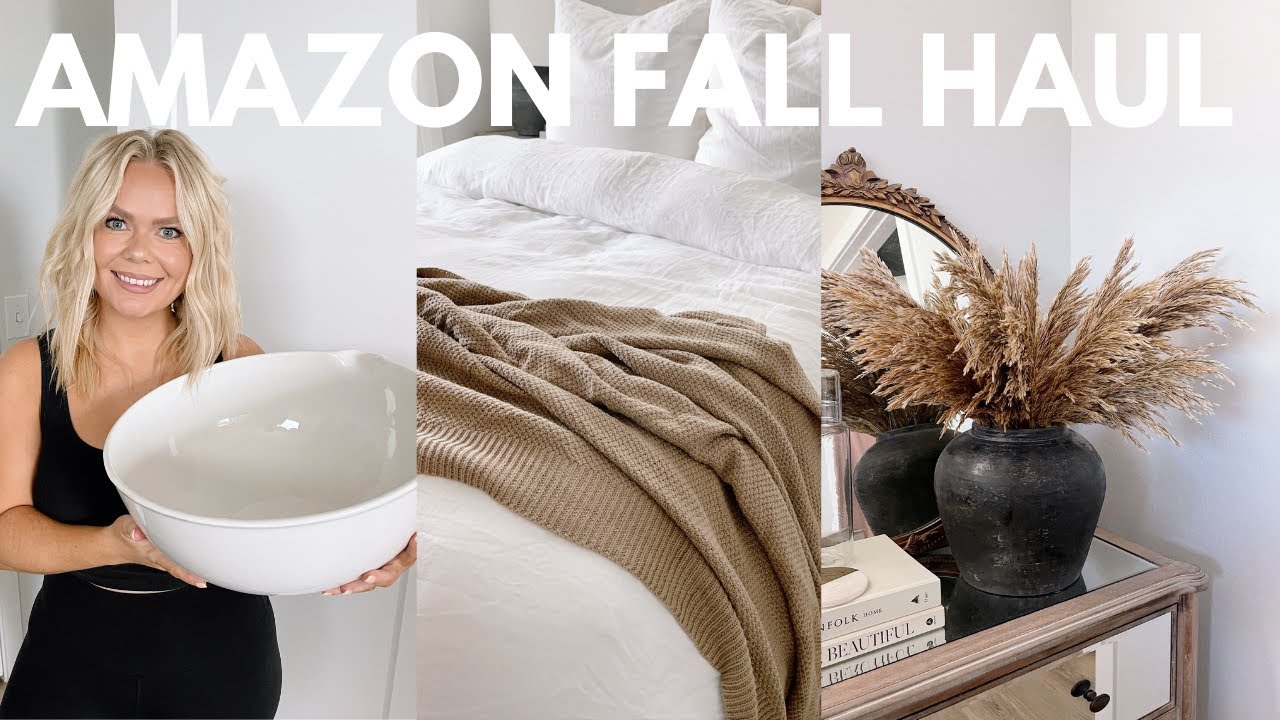 Amazon Fall Haul | Amazon Holiday Decor | Brandy Jackson