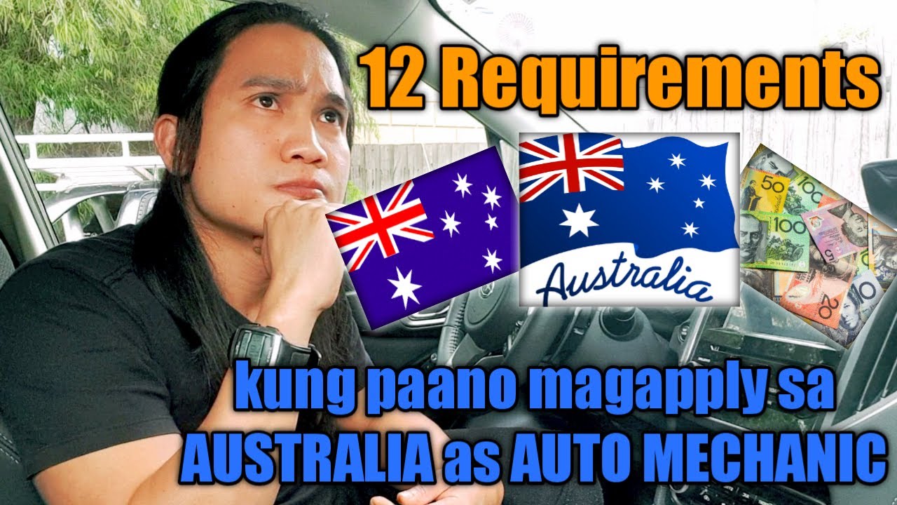 Paano magapply ng trabaho sa australia as auto mechanic