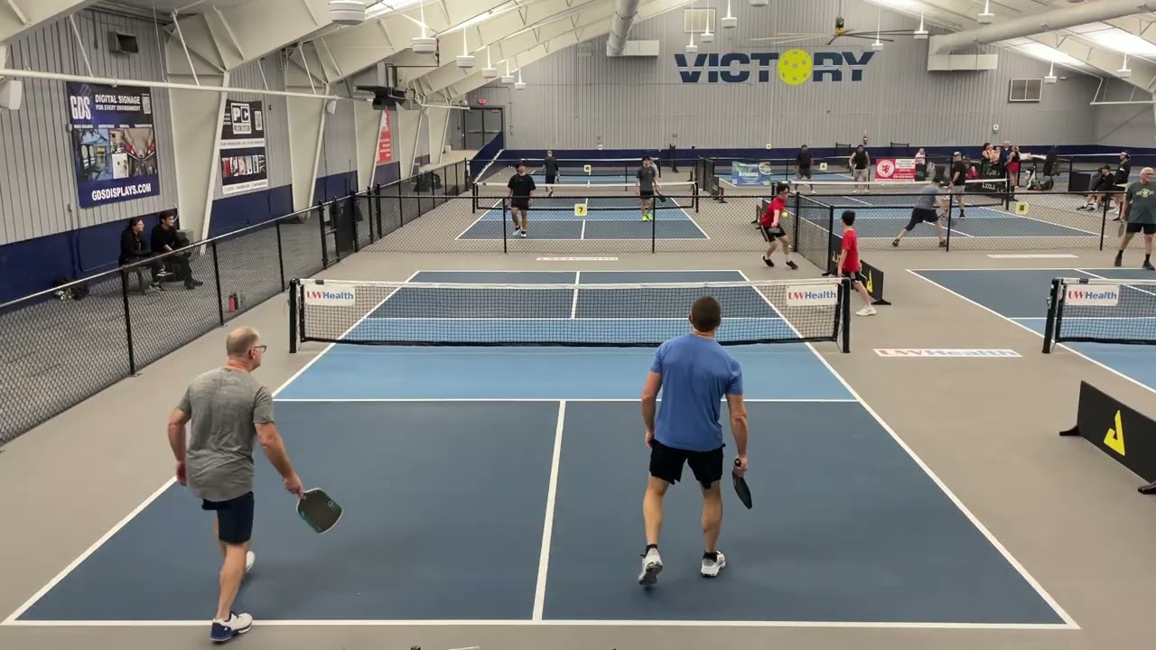 #270 11 year old Pickleball Player Valentine Open 3.5 4.0 Men’s Doubles 