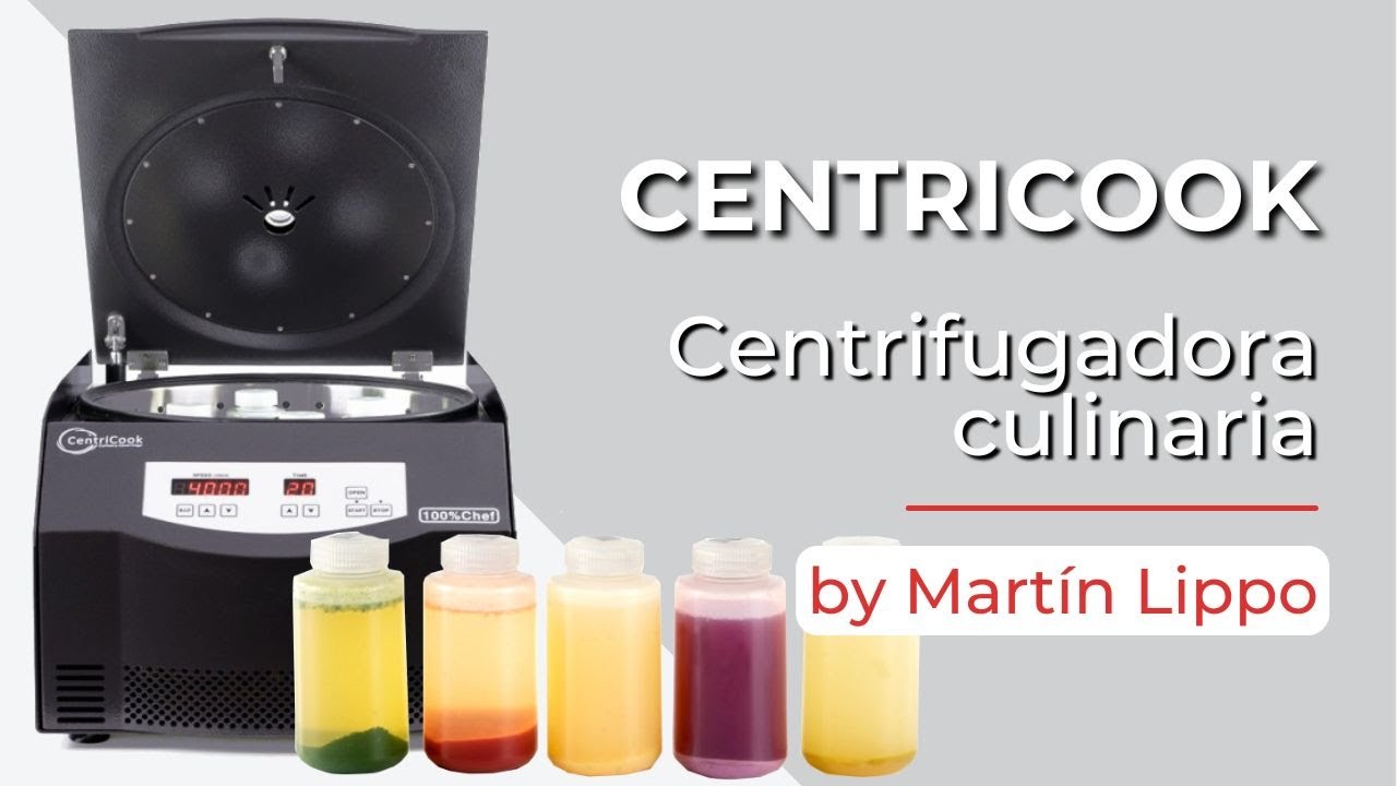 Centricook: Centrifugadora culinaria para cocinas y coctelerías