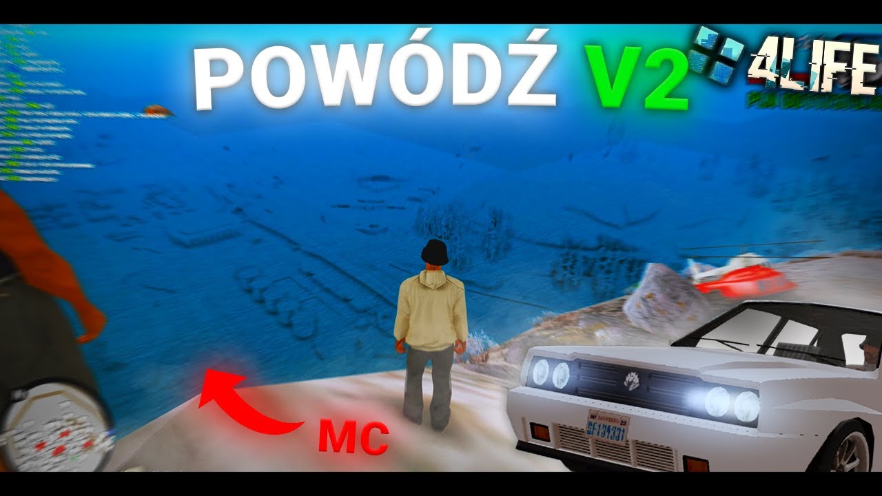 4Life MTA | Zalało całą mapę ZNOWU