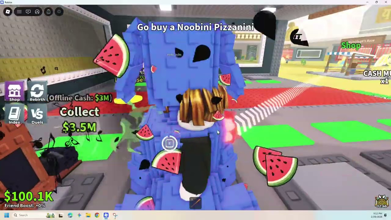 STEWALING FROM LIL KIDS IN STEAL A BRAINROT
