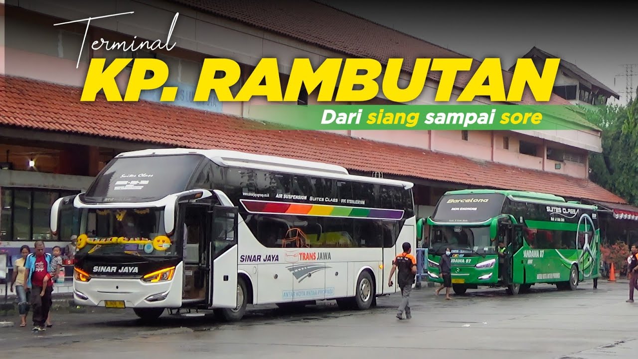 HUNTING BUS Di Terminal Kp. Rambutan, Jakarta Timur