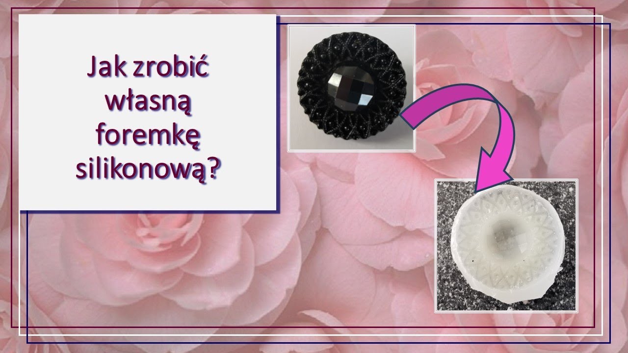 #Decoupage: 13 Jak zrobić własne foremki silikonowe?  How to make your own silicone mold?