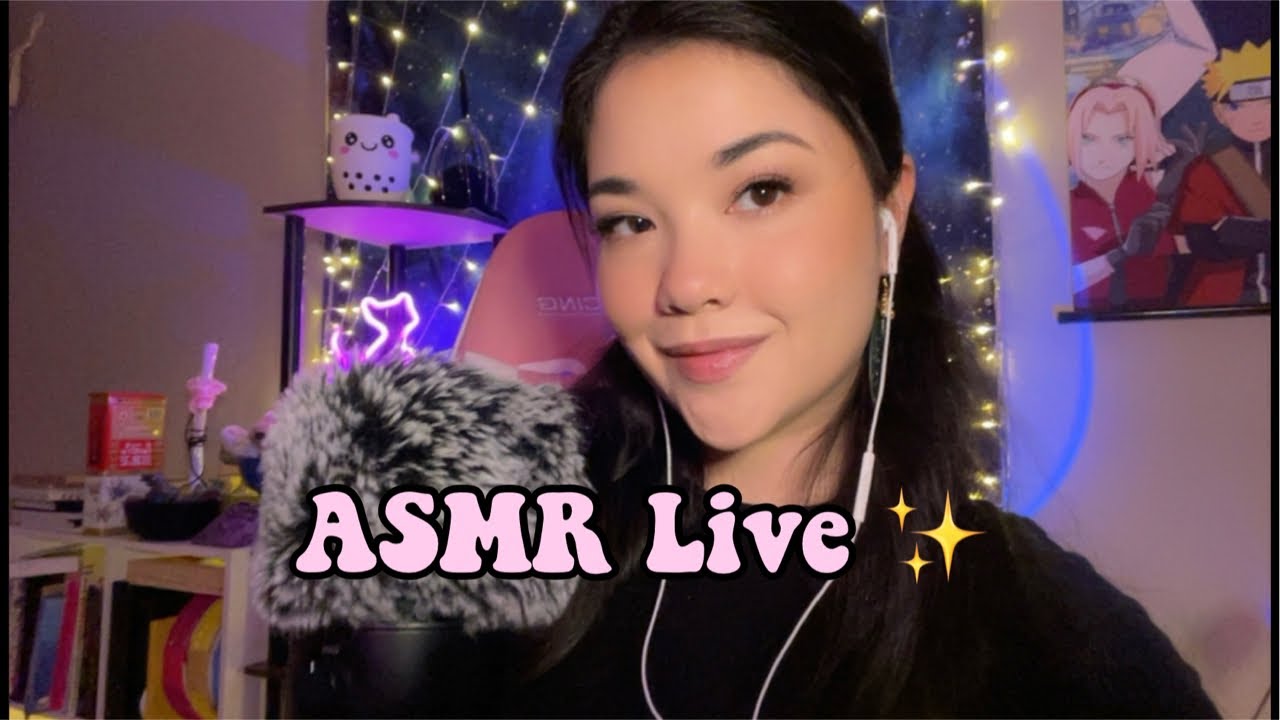 ASMR ~ LIVE ✨ For Sleep & Relaxation 💤