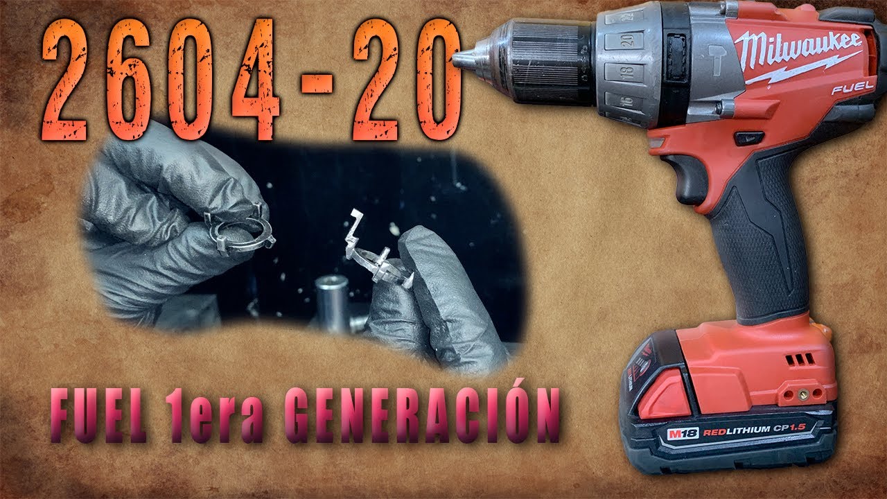 Falso y no cambia a taladro! Milwaukee Fuel 2604-20 Mantenimiento al interruptor!