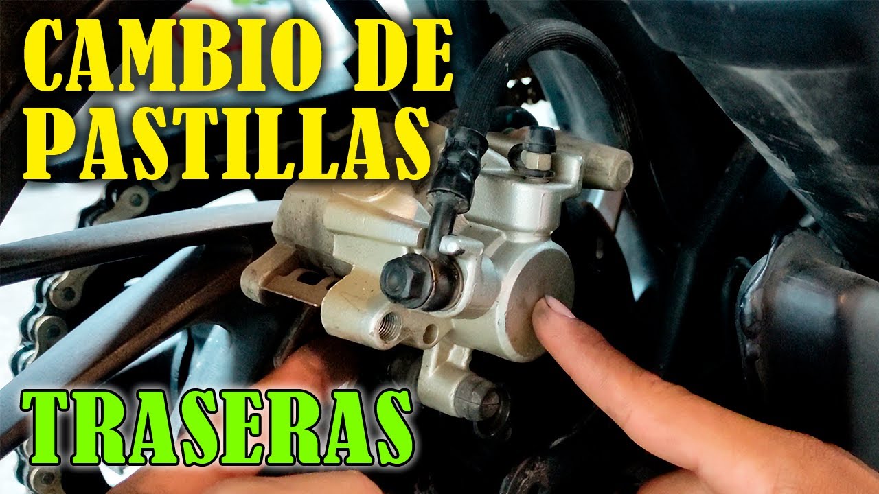 Cambio De Pastillas Traseras De Moto @NickRider