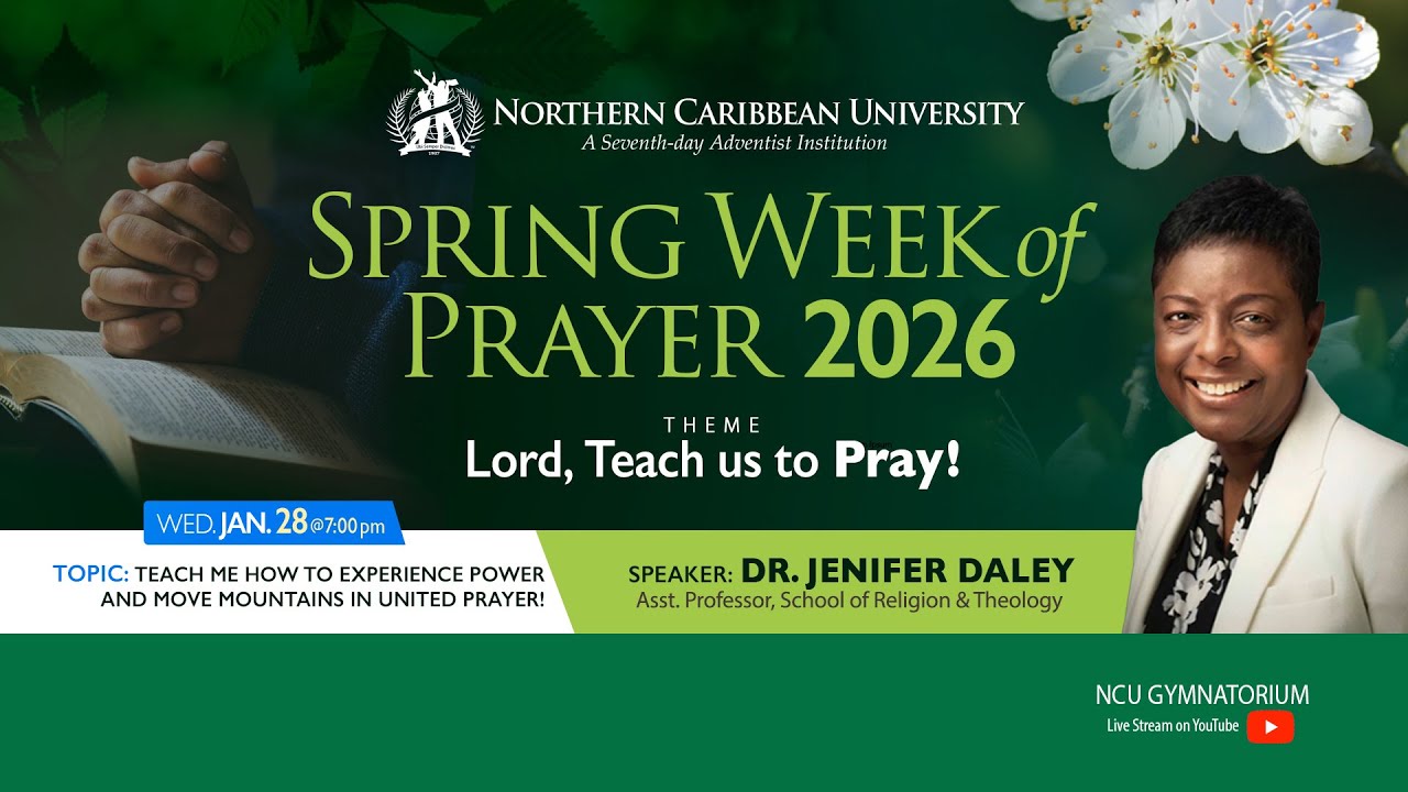 SPRING WEEK OF PRAYER 2026 | Wednesday, January 28 | Evening | Northern Caribbean University