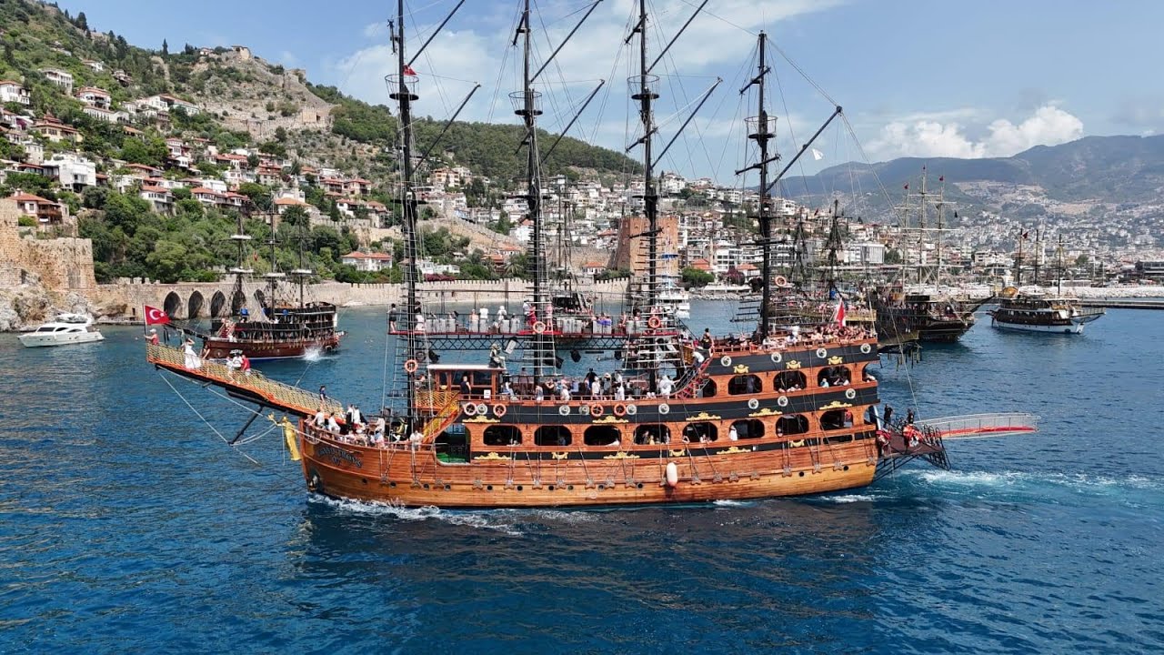 Alanya Pirate Boat Tour