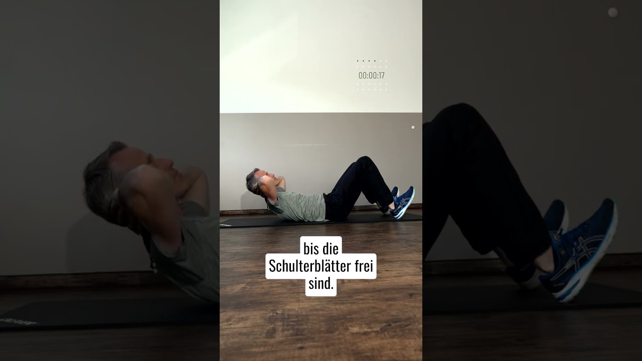 💯 Bleib fit und aktiv❗️Gerade Bauchmuskulatur st&auml;rken❗️