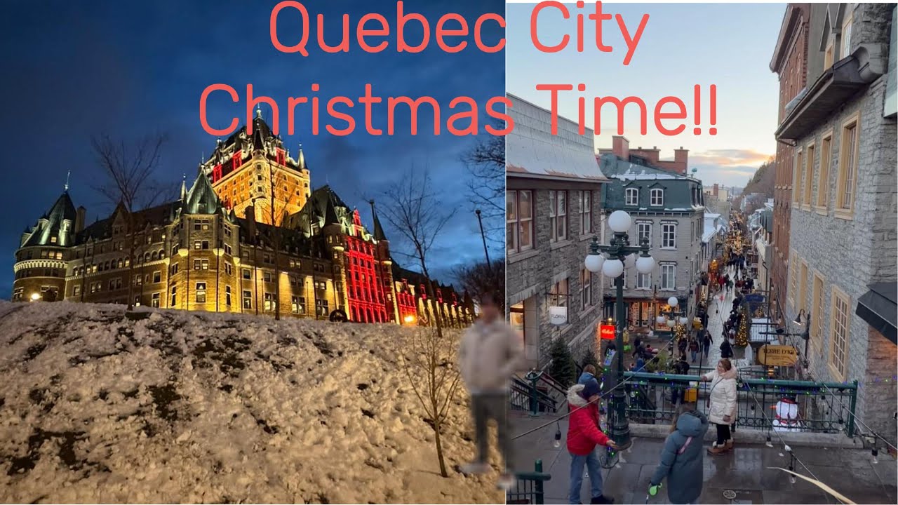 Quebec City Christmas Markets!!