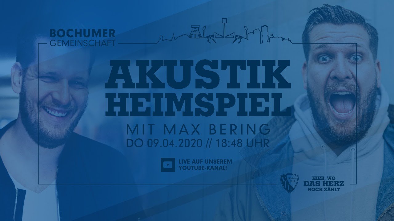 LIVE | Akustikheimspiel Vol. 02 mit Max Bering