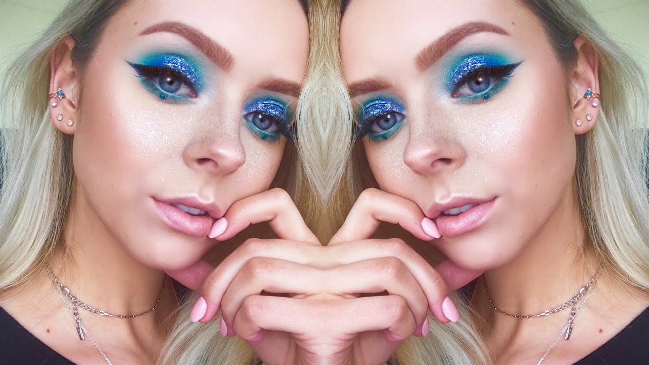 Colorful Music Festival Makeup | Silver Freckles