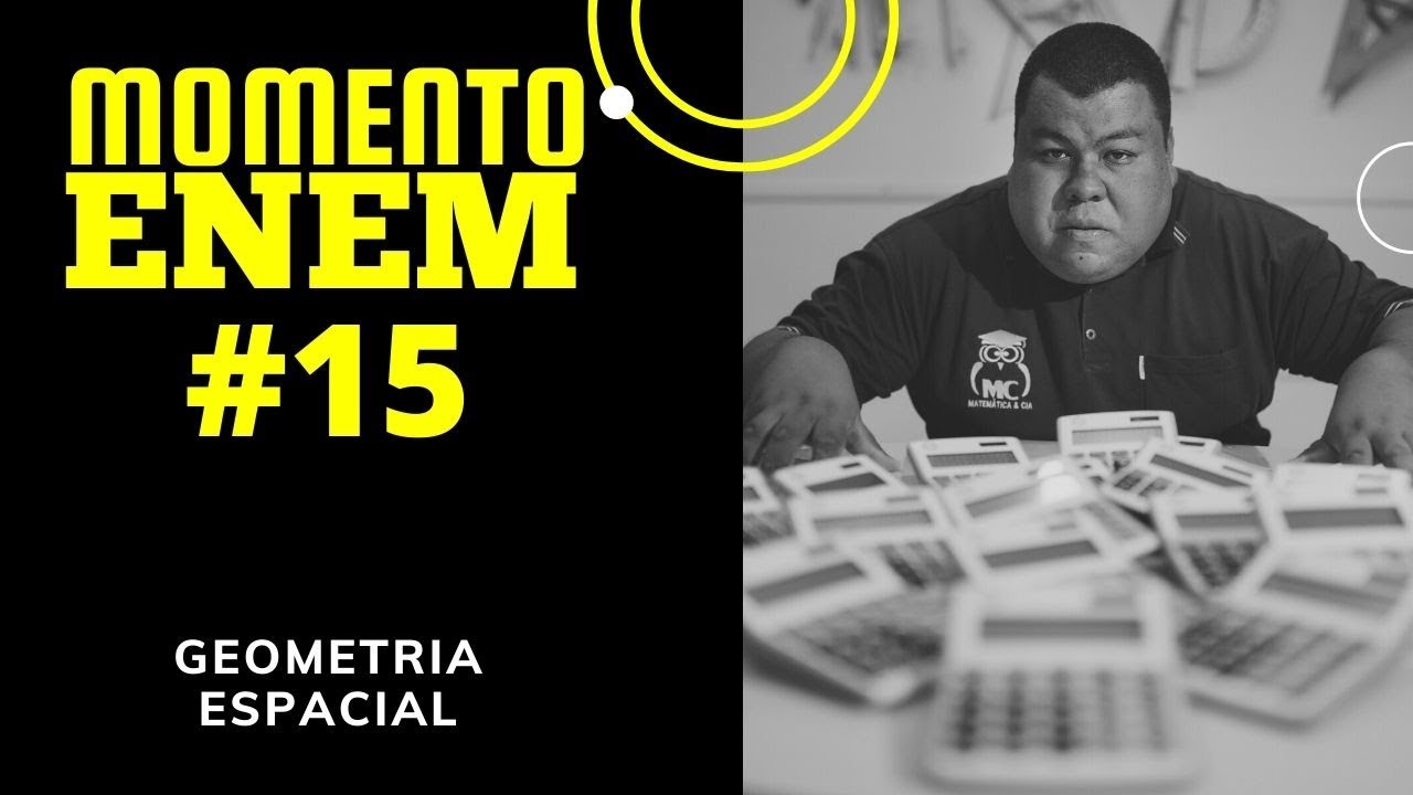 Volume e Porcentagem - Momento ENEM 15 - Geometria Espacial