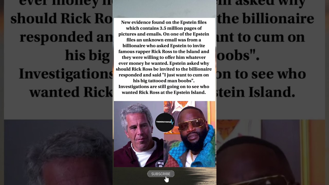 📂 New Epstein Files Spark Questions Involving Rick Ross#shortvideo #trending #foryou #fyp #fy#shorts