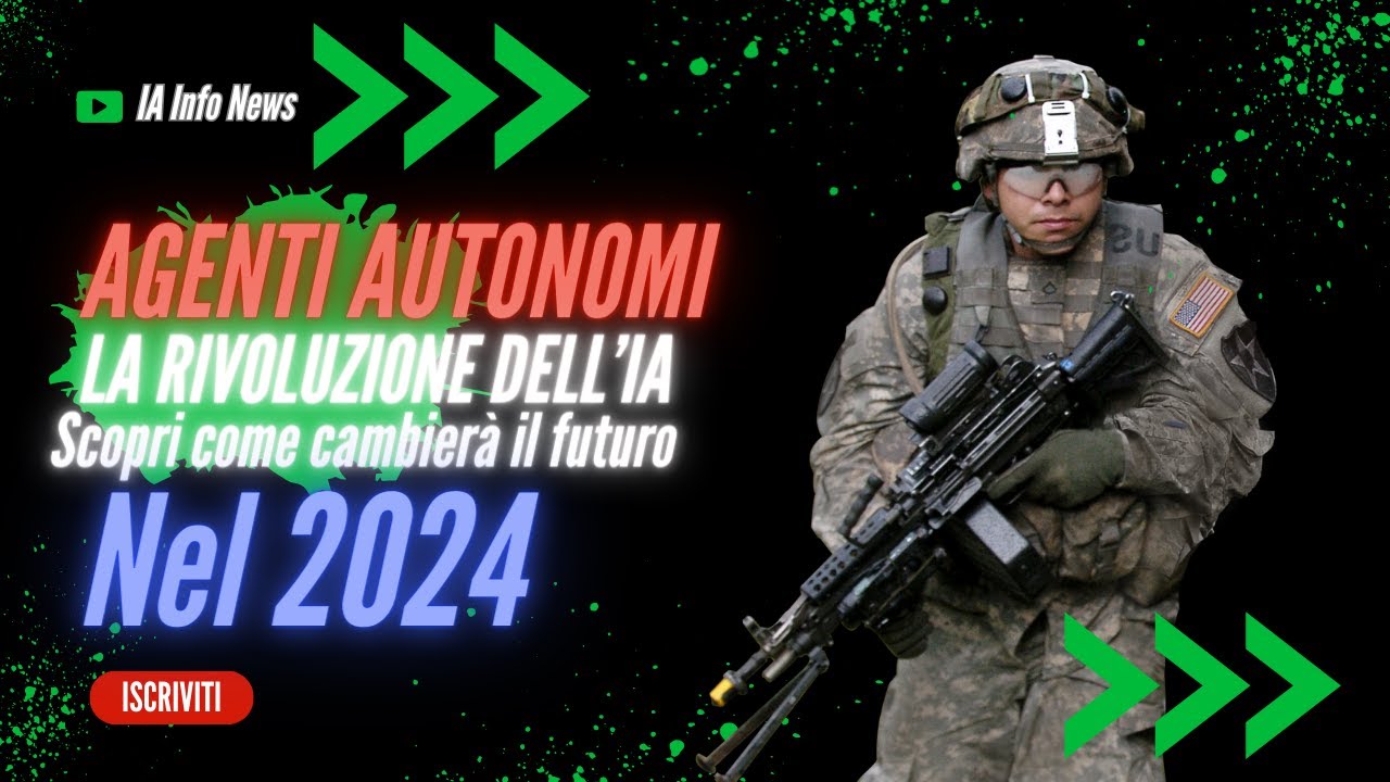 Gli Agenti Autonomi La rivoluzione dell'IA, AI tools, digital marketing, nel 2024.