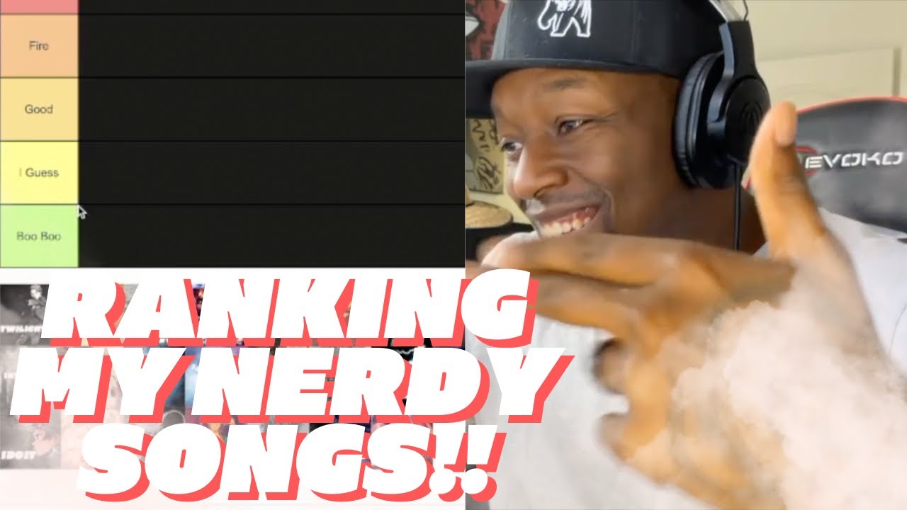 Making a Tier List Of All My Nerdcore Songs!