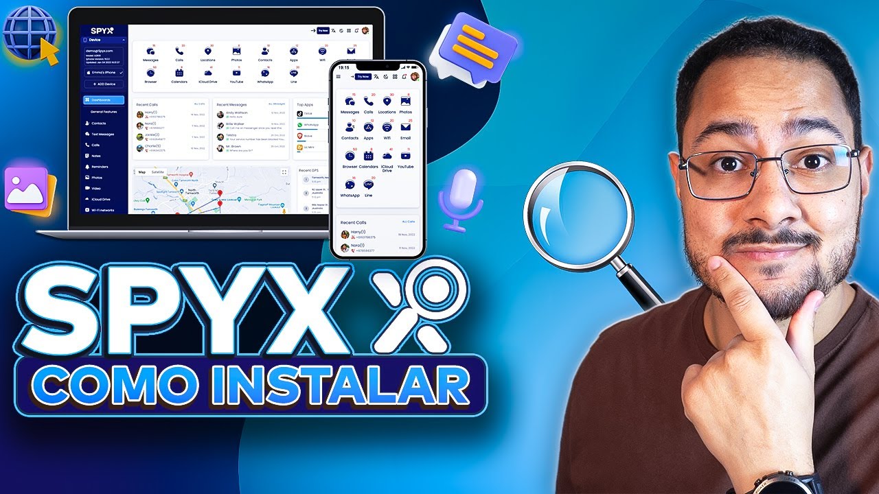 SpyX - Como Instalar e Configurar o SpyX no Android / iPhone (App Espião)