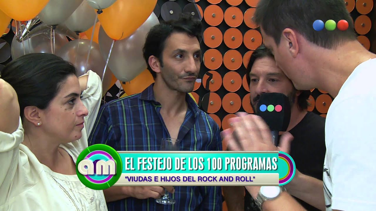 El festejo de los 100 programas de Viudas - AM